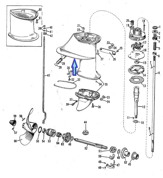 Topic Johnson 5.5 leaking gear oil Antique Outboard Motor Club,Inc